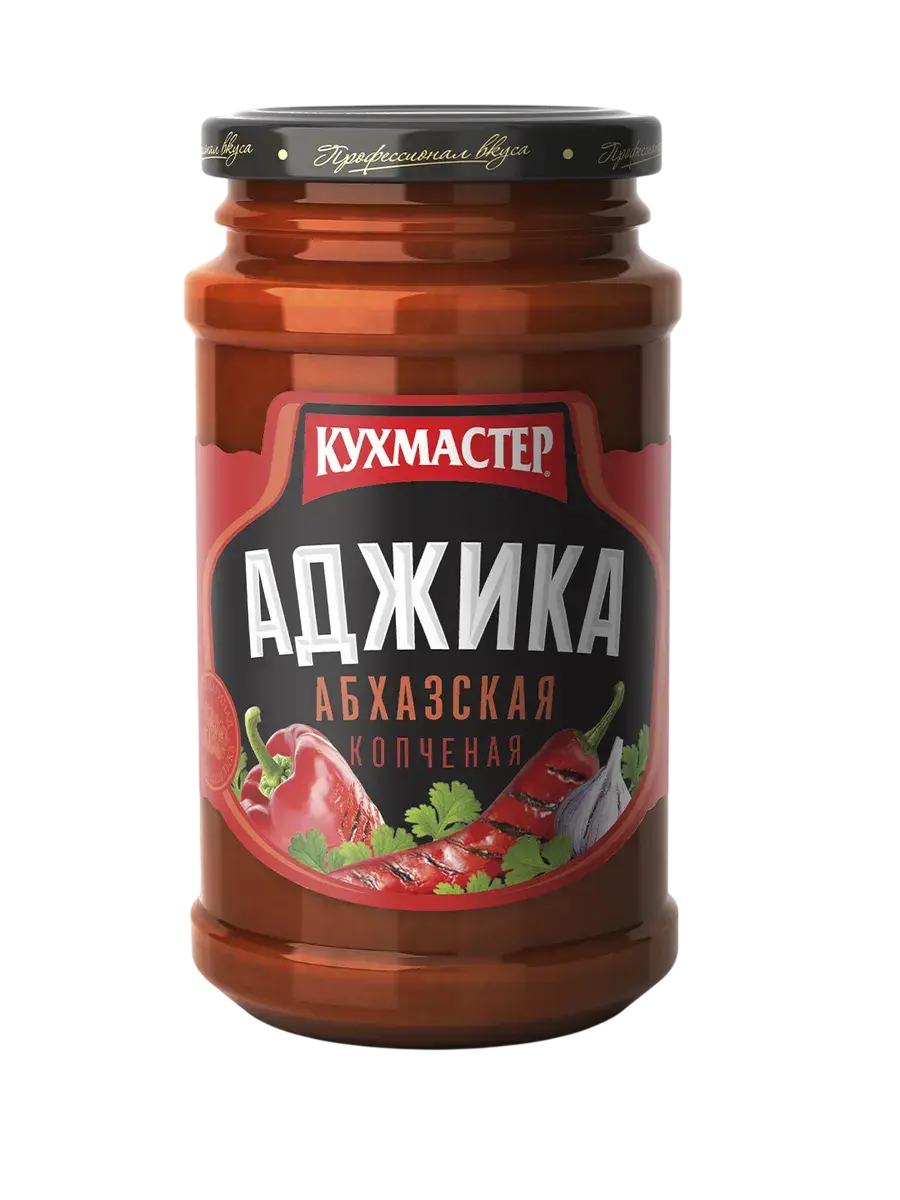 Аджика "Кухмастер" Абхазская копченая 190г