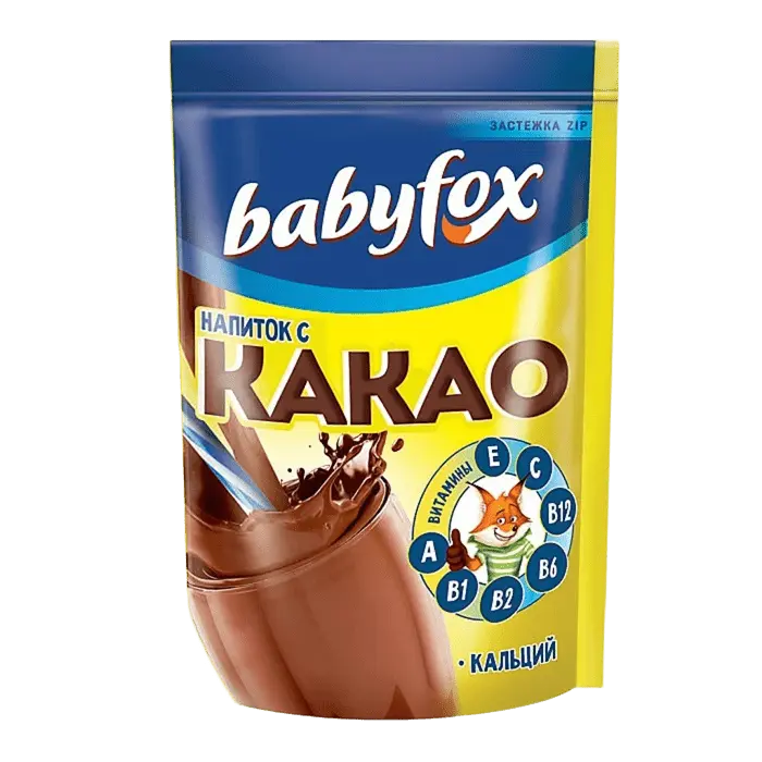 Напиток "Babyfox" с какао135г КДВ Групп
