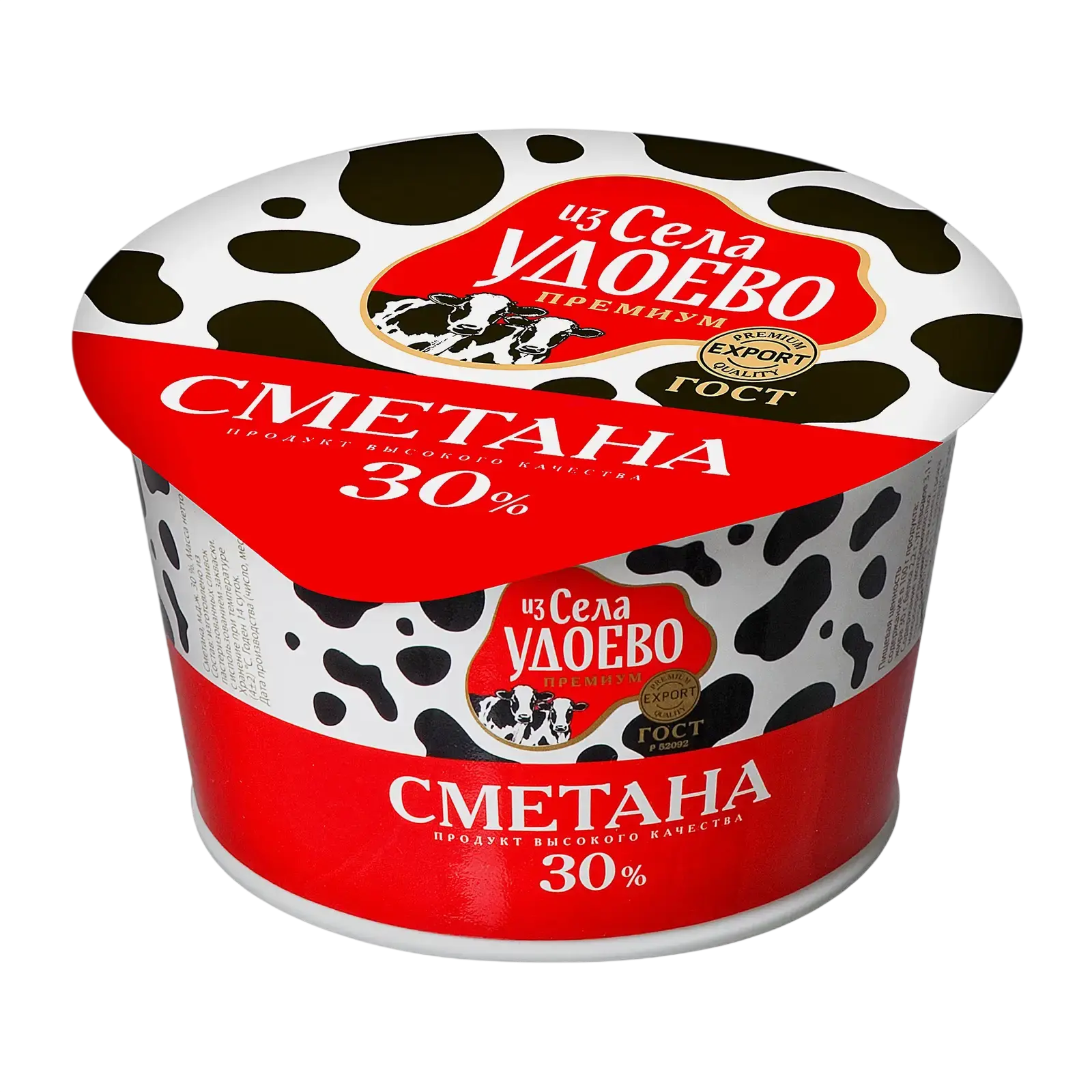 Сметана 30% "Из Села Удоево" 180г