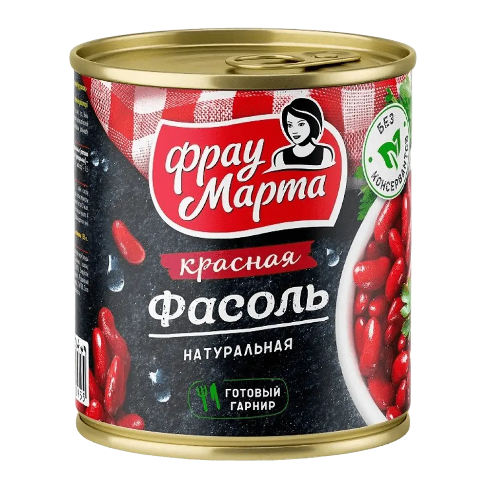 фрау марта фасоль крас.в с/с 310гр