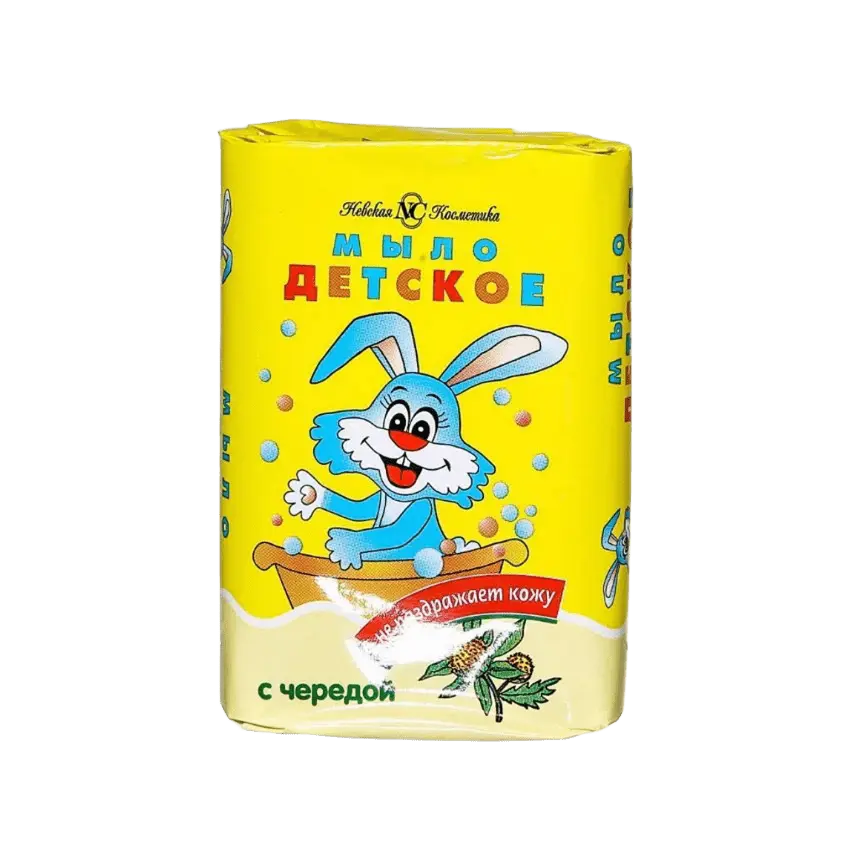 Мыло детское с чередой 90г
