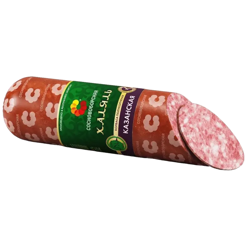 Колбаса п/к "Казанская" ХАЛЯЛЬ 330гр