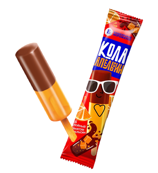 Лёд Кола-апельсин 60 г