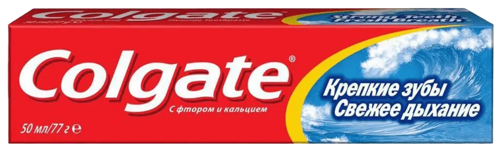 Зубная паста Colgate (Колгейт) Крепкие Зубы Свежее Дыхание125мл.