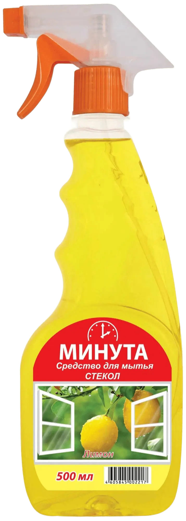 ЖМС д/стекол Минута Лимон 500г тригер