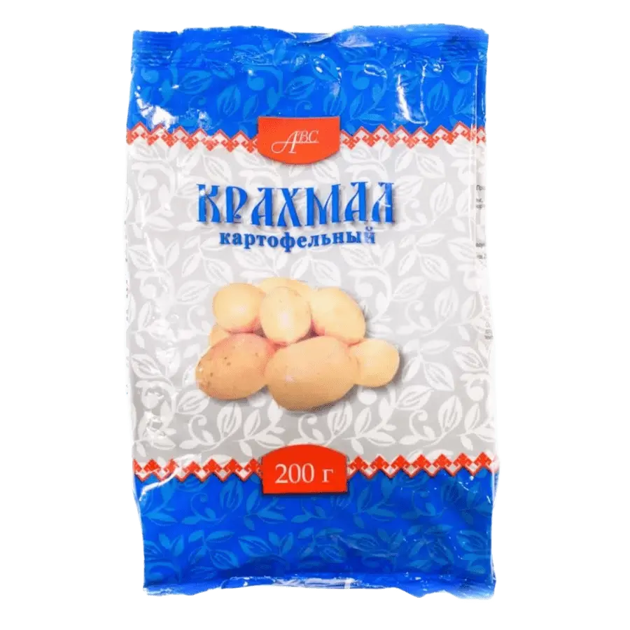 Крахмал abc картофельный 200г мяг/уп