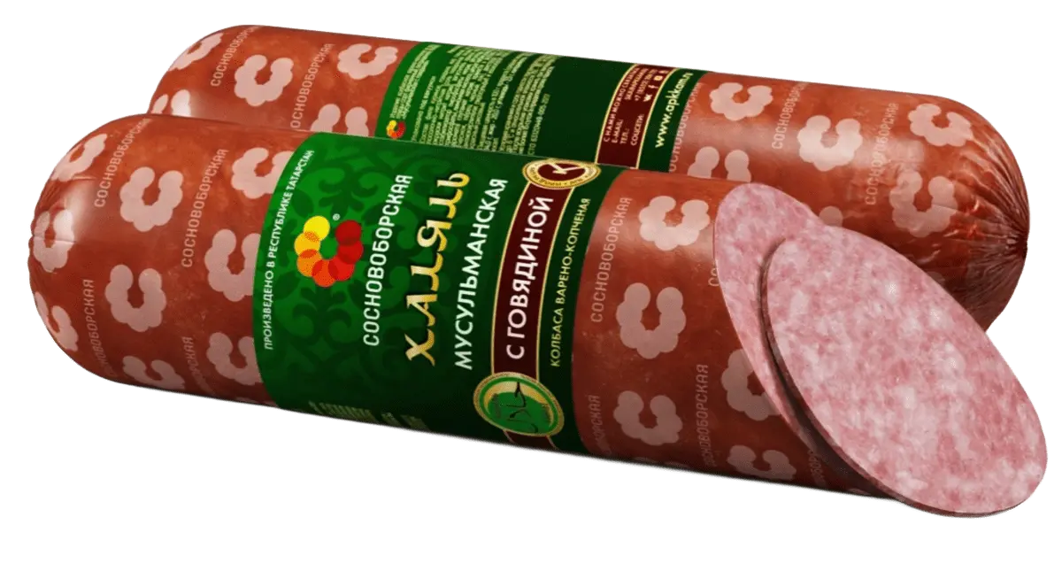 Колбаса Халяль "Мусульманская" с говядиной 330г