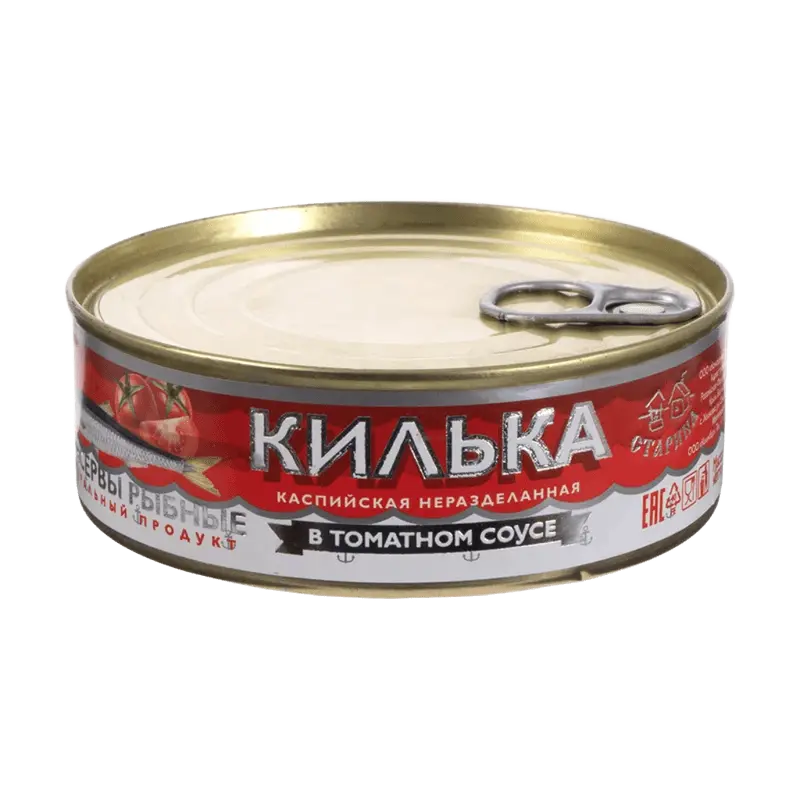 Килька "Каспиская" в томат. соусе 240 гр