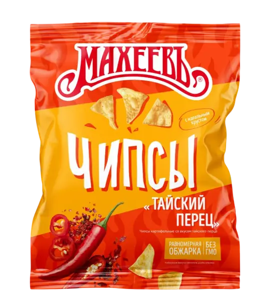 Чипсы "Махеев" тайский перец 80 г