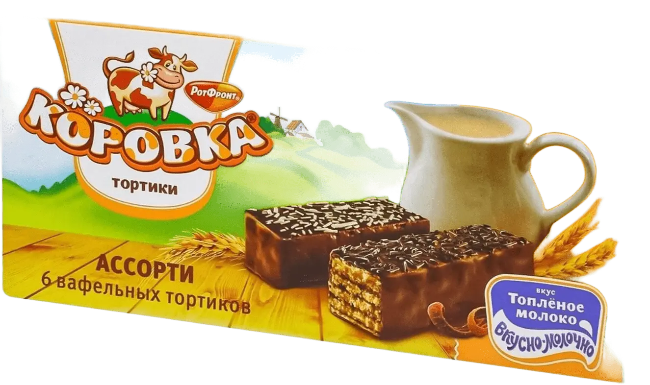 Коровка тортики Ассорти 180г