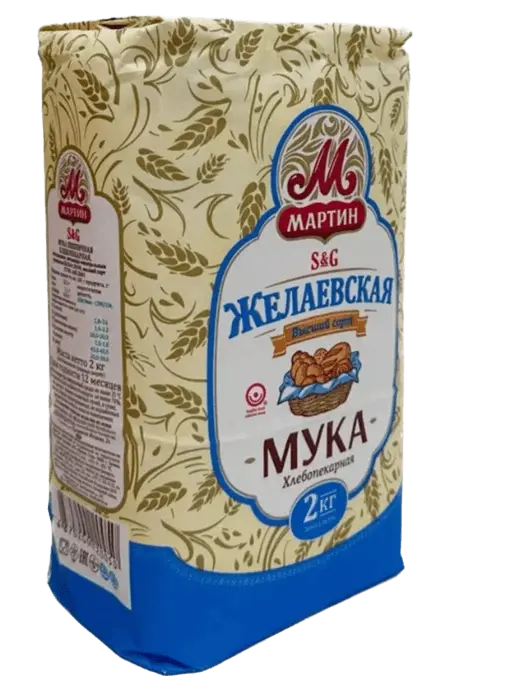 Мука "Мартин" высший сорт 2кг.