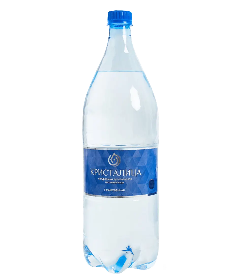 Вода газированная  Кристалица 1,5л.
