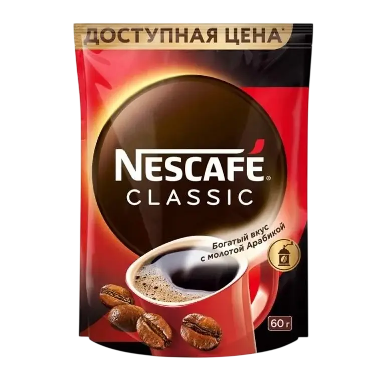 Кофе "НЕСКАФЕ" Классик  60гр м/у