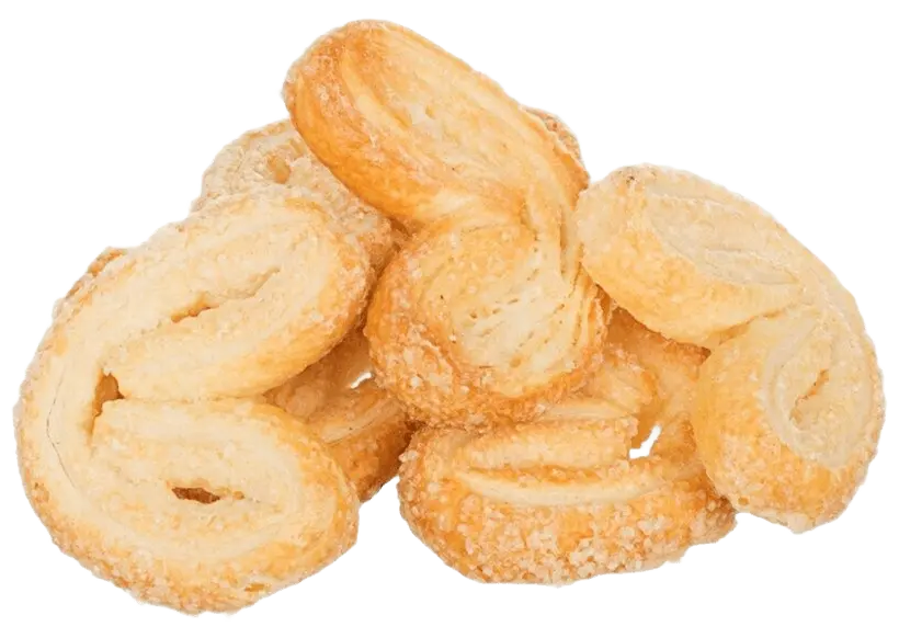 Ушки слоеные с сахаром