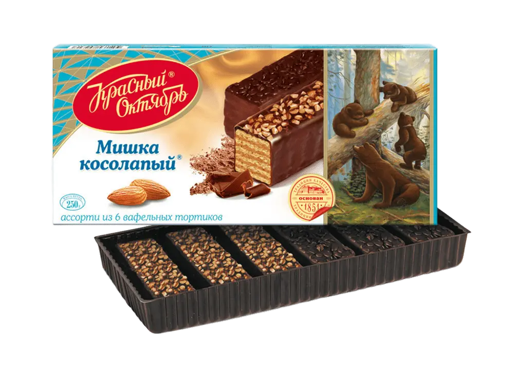 Торт ваф. Мишка косолапый 220гр