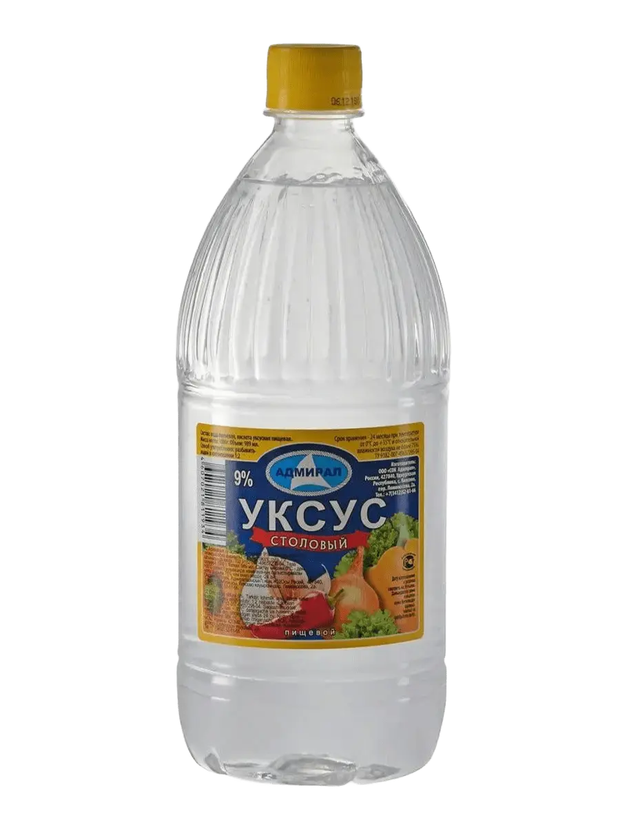 Уксус Адмирал 1.0л 9 проц Столовый