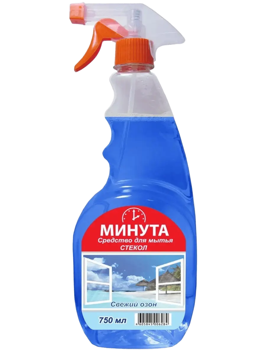 ЖМС д/стекол Минута Свежий озон 500г