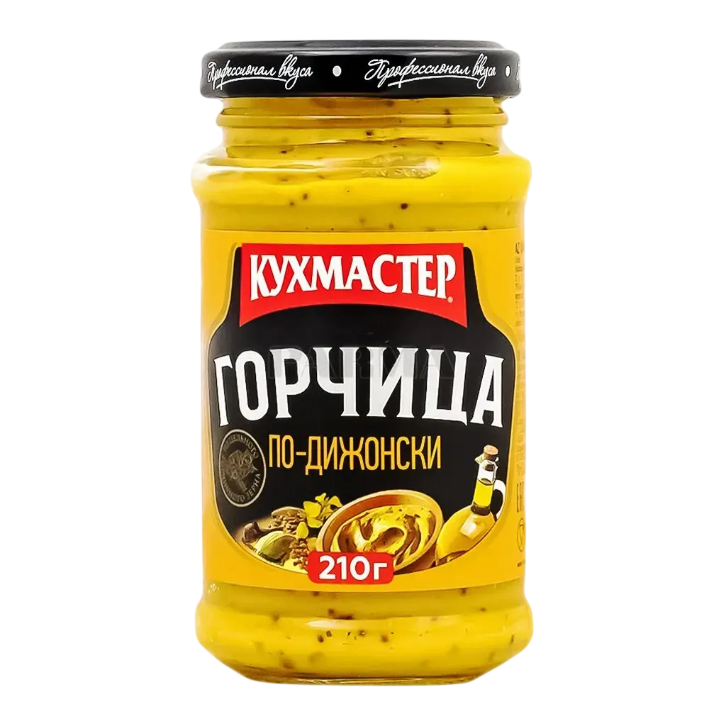 Горчица "Кухмастер" По-дижонски 210г