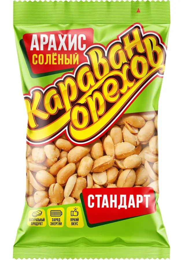 Арахис "Караван орехов" стандарт 90г