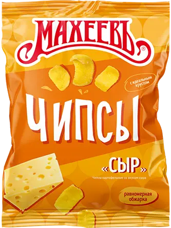 Чипсы "Махеев" сыр 80г